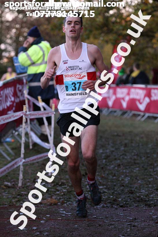 Senior mens National Cross Country Relay, Berry Hill Park, Mansfield. Photo:  David T. Hewitson/Sports for All Pics
